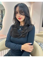 ヨロ 小岩(YOLO) ハイライトレイヤーカットダブルカラーイルミナカラーオージュア