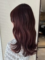 ファブ 千葉店(FaB)&nbsp;【ブリーチなしダブルカラー×チェリーブラウン】