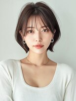 フレイムスヒュー 高崎店(FRAMES HUE)&nbsp;20代30代40代★イメチェンピンクベージュ大人前髪外ハネボブ*