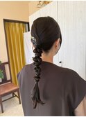 お呼ばれヘアアレンジ