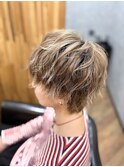 メンズ波巻きスタイル