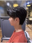 韓国風ナチュラルセンターパート