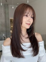 モードケイズ エミュー(MODE K's eau)&nbsp;30代40代大人可愛いレイヤー似合わせ小顔カット摂津本山