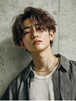 ダブルアール(RR MEN'S SALON)&nbsp;波巻きツイストスパイラル/リバースセンターパート/由比ヶ浜