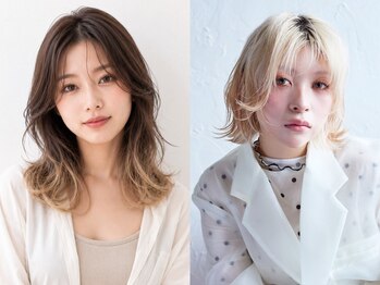 アースコアフュールボーテ 羽生店(EARTH coiffure beaute)の写真/羽生★色を入れるだけじゃない、小顔に見せる立体カラーが大人気☆うる艶な仕上がりで、女子力UP★