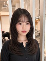 フィルムス 横浜(FILMS+)&nbsp;レイヤーボブ/ミルクティーベージュ/髪質改善/顔周り/横浜