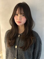 アンドカオマワリカットファム(Fann.)&nbsp;レイヤーカット 顔まわり 韓国風 神戸三宮元町 髪質改善 艶髪