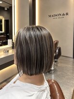 メゾン ド アール(Maison de R)&nbsp;ハイライト×ボブ