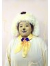 トリミングカット（枝毛）+ 白髪染めリタッチカラー×marbb
