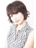 大人フェミニン ふんわりショートstyle
