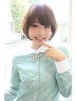 マイア 横浜駅店(hair saloon maia) 大人可愛い♪小顔ふんわりショート(#^^#)