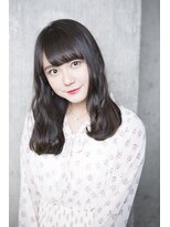 サロンドミルク 原宿(salon de MiLK)&nbsp;【salon de MiLK 原宿】暗髪×透明感ウェーブ×アッシュベージュ