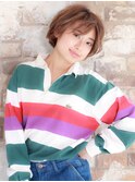 【BPJ'S宇城店】夏ショート☆うざバング×ひし形シルエット