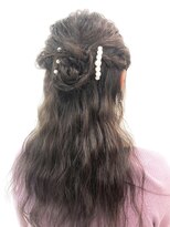 デイジー インデックスヘア 大島店(DAISY index hair) 愛されハーフアップ