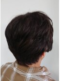【60代】マチュアパーマ×若見えカット