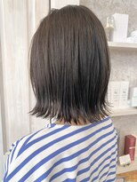 キャアリー(Caary)&nbsp;福山市美容室Caary サラサラストレート プツッとボブ