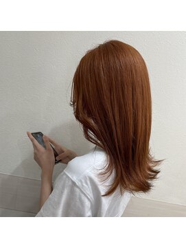 フゥカ 類家店(fuka) 韓国風☆apricot orange