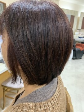 ヘアー グリース(hair GREASE) ショートレイヤーボブ