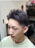 ツーブロック、Wカラー