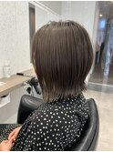 外ハネボブ/切りっぱなし/大人ボブ