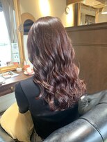 アドラーブル 女池店(adorable)&nbsp;【ダークオレンジブラウン】【艶カラー】【20代30代】