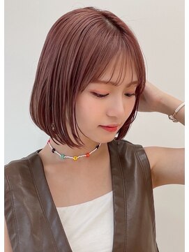 ホォレ 豊中店(fore) ピンクボブ１