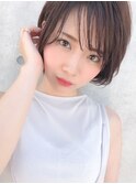 大人かわいいショートボブ20代/30代/40代