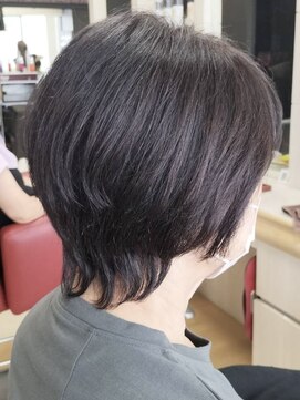 ヘアークリアー 春日部 大人可愛いミセスショートカット/首元スッキリ/30代40代50代