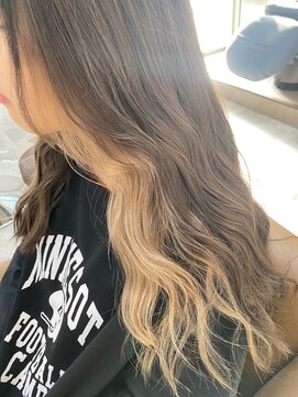 タンゴイ(tanGoi) ミルクティーxインナーカラー