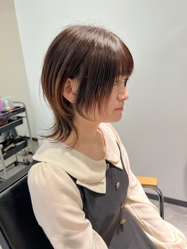 スミ(sumi) ウルフカット/長崎ウルフカット/ウルフヘア/20代30代40代◎岩田