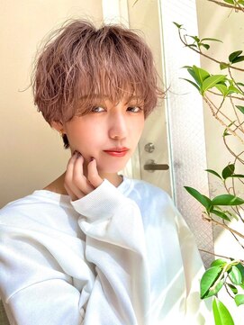 サンド 名古屋(sand) イメチェン/ハッシュカット/レッドブラウン[名古屋栄駅]