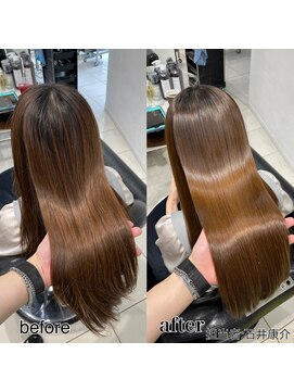 IJK 表参道 【髪質改善縮毛矯正＋treatment税込￥16500】髪質改善縮毛矯正