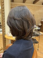 ビュートリアム265(BEAUTRIUM 265) 大人のくびれレイヤーボブ レイヤーカット ブラウン40代50代60代