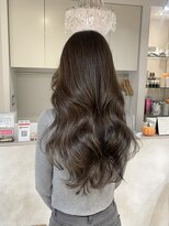 キャンバス バイ ネオリーブ 横浜西口(Canvas by neo.)&nbsp;オリーブグレージュ髪質改善レイヤーカットくびれロング【横浜】