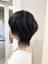 モリオフロムロンドン 松戸店(Morio from London)&nbsp;【松戸 藤原】マッシュウルフ黒髪大人かわいい