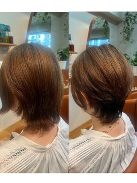 レッドハウス(RED HOUSE) 前下がりボブ