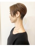 【morio成増/一戸】刈り上げ女子前下がりショート