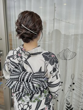 ヘアー テクニカ(hair Technica) アップスタイル ヘアセット/岡山/十日市/大元/岡南