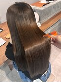 髪質改善ストレート