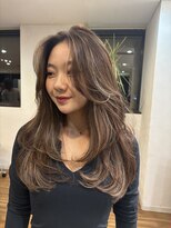 ノラキチジョウジ(NORA KICHIJOJI) レイヤーカット#レイヤースタイル#ブリーチカラー