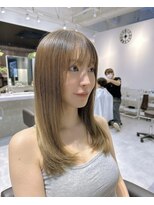 ネイロ 日本橋(NeiRo)&nbsp;小顔くびれレイヤーカラー大人ショートボブひし形ショートカット