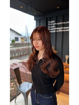 コルバース(COL BIRTH) レイヤースタイル　暖色カラー　オイル仕上げ