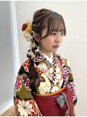 10代20代ヘアアレンジ卒業式ヘア