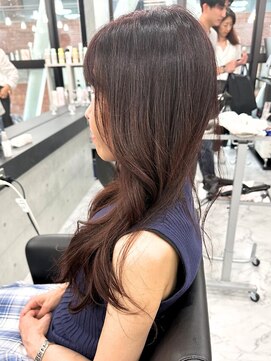 エンディアリング 東銀座(Endearing) ★レイヤーカット イメチェン 美髪 ホワイトブロンド