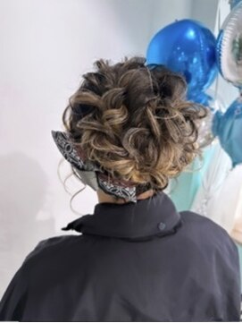 シーク(seak) お祭りヘアセット