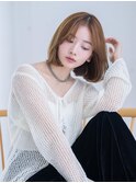大人可愛い20代30代/髪質改善/ブリ ーチ / レイヤーカット439