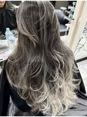 バレイヤージュ リタッチ レイヤーカット