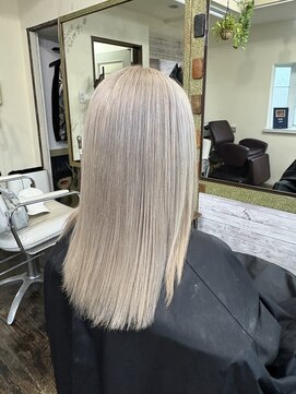 ロール(ROLL) ハイトーン/ホワイト/ミルクティー/ダブルカラー