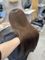 シェス 梅田(shes)&nbsp;髪質改善カラーの施術で明るめのカラーでもダメージレス◎