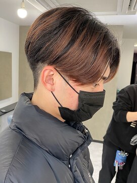 エルマーク 吉祥寺(L-MARK) センターパート/ニュアンスパーマ/ダウンパーマ/men's